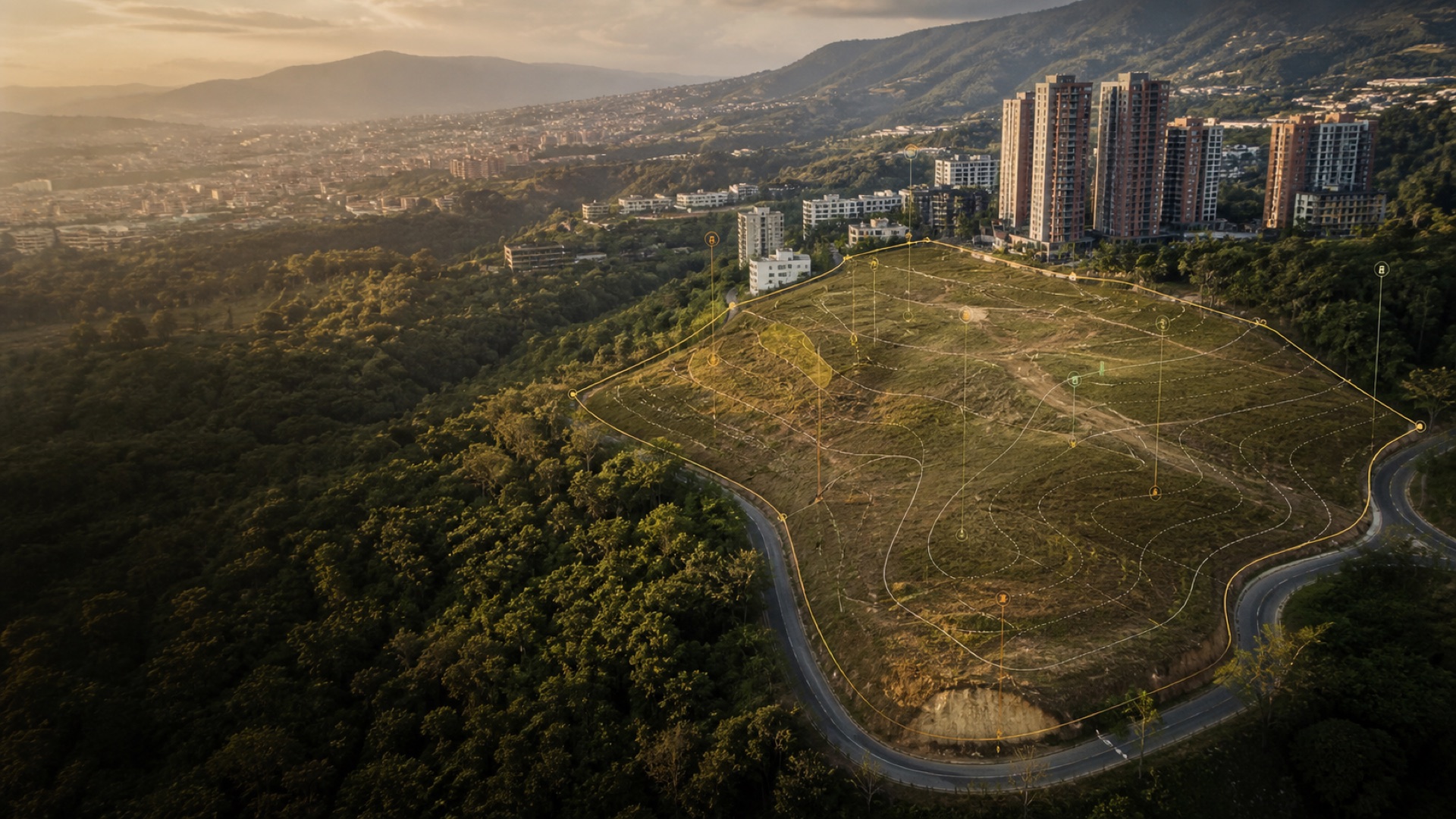Terreno analizado por Uproinco AI